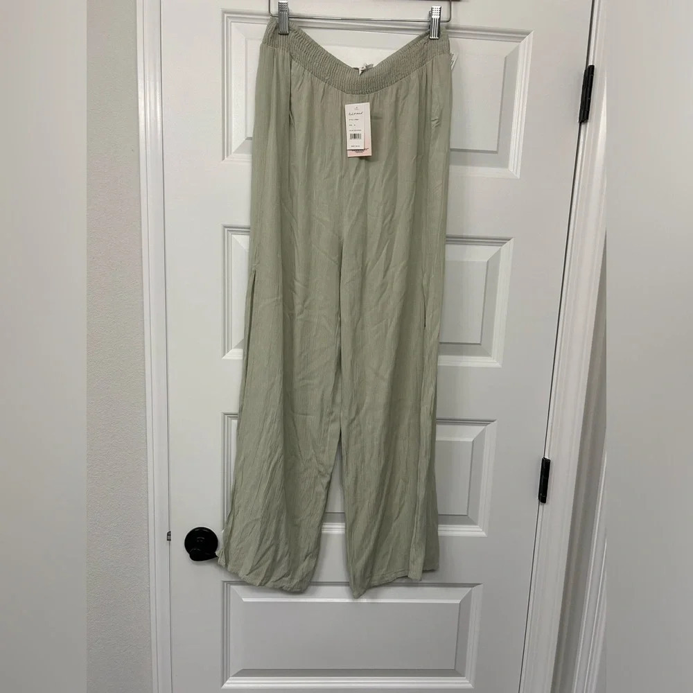 Kiwi punch swim coverup flowy pants
